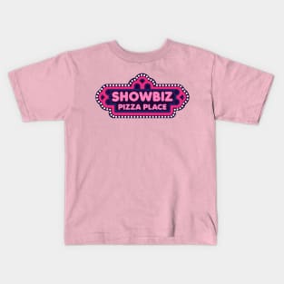 Showbiz Pizza in Pink Kids T-Shirt